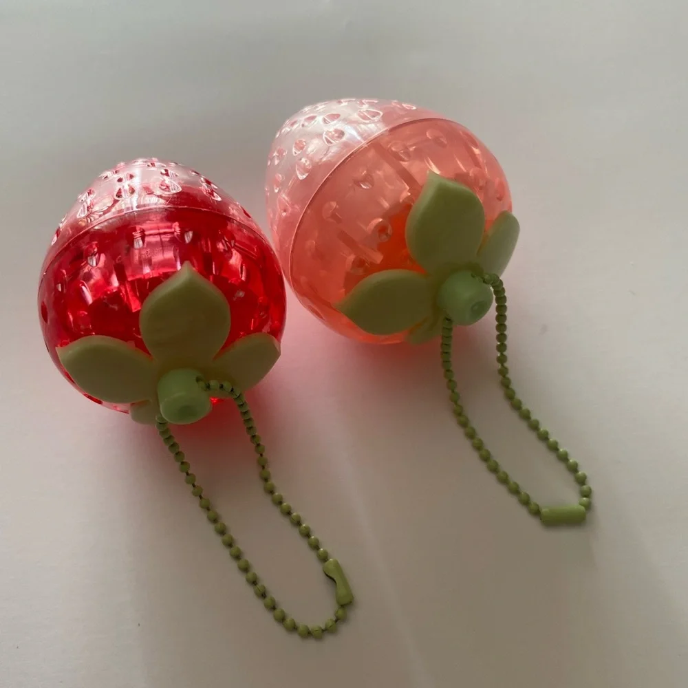 🔴 Strawberry-Shaped Lip Balm 🍓